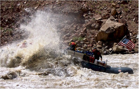 Lynn Schuett at the Big Drops